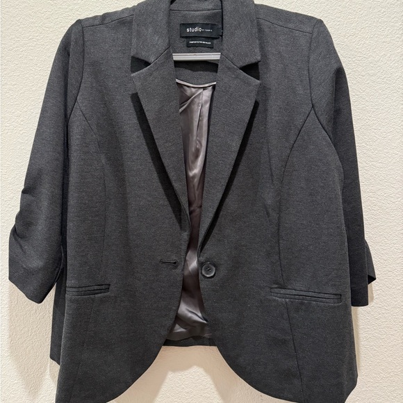 Studio by Torrid gray blazer - Picture 1 of 3